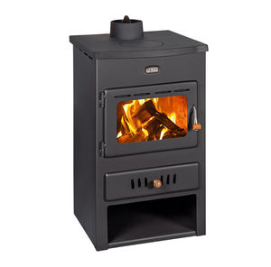 Cheminées à bois autoportantes au design moderne Matériau en acier d'excellente qualité pour une utilisation à l'intérieur dans une villa-appartement - Product Image 1