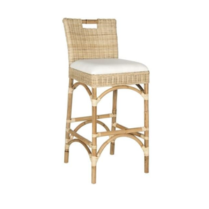 ราวหวายสำหรับทำมือบาร์สตูลสำหรับห้องครัวบาร์สตูลเคาน์เตอร์บาร์เก้าอี้สูงสำหรับร้านอาหารจากเวียดนาม - Product Image 3