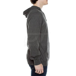 Sudaderas con capucha de alta calidad para hombre, sudaderas con capucha de mezcla de algodón básico, servicio OEM, sudaderas con capucha de Jersey para hombre - Product Image 3