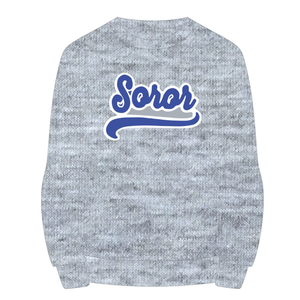 Sweat-shirt à col rond gris Zeta Phi Beta Soror, inspiré des fondateurs de 1920, sororité grecque, femme d'honneur supérieure, coton premium - Product Image 1