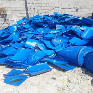 Venta al por mayor, entrega rápida, restos de tambor de HDPE azul, polvo reciclado de restos de plástico, precio bajo disponible para venta mundial - Product Image 4