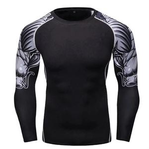 Nuevas Camisetas Deportivas Transpirables con Estampado por Sublimación para Hombre, Logotipo Personalizado, Tela de Spandex/Poliéster para Gimnasio, Fitness y Running - Product Image 3