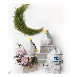 <span class=keywords><strong>New</strong></span> Arrival handmade mây giỏ cho <span class=keywords><strong>2025</strong></span> ramadan EID Dệt tự nhiên Hộp quà tặng cho bảng thiết lập và khách sạn sử dụng - Product Image 1