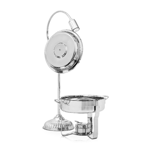 2023 Meilleure vente en acier inoxydable chauffe-plats Buffet en acier inoxydable chauffe-plats utilisé chauffe-plats doré suspendu support supérieur - Product Image 6