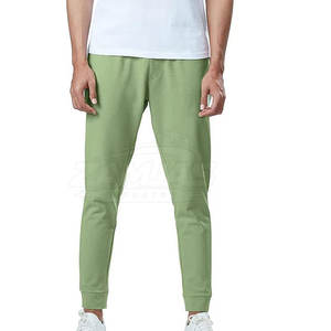 Pantalon de jogging grande taille pour homme, idéal pour l'extérieur, vêtement de sport, 100 % coton lavé - Product Image 4