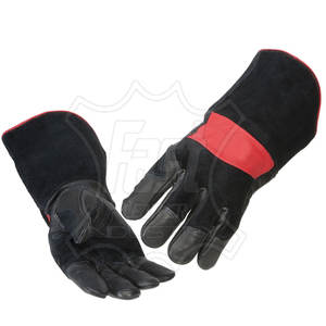 Guantes de Soldadura de Cuero al por Mayor para Protección Industrial, Guantes de Soldadura de Cuero Personalizables - Product Image 1