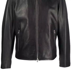 Vestes de moto en cuir pour homme, sur mesure, logo personnalisé, haute qualité, best-seller, cuir véritable, prix bas. - Product Image 2