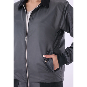 Personalizado nuevo diseño Hip Hop invierno vuelo mujeres de gran tamaño Reversible de secado rápido transpirable lona ganchillo bombardero chaqueta al aire libre - Product Image 4