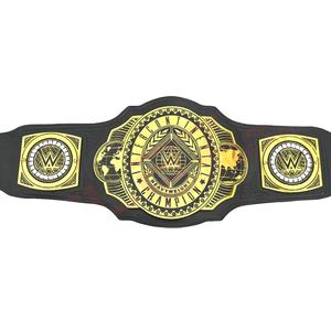 Ceinture de champion intercontinental neuve, en cuir de vache, boucle carrée en alliage, légère, écologique, en provenance du Pakistan - Product Image 4