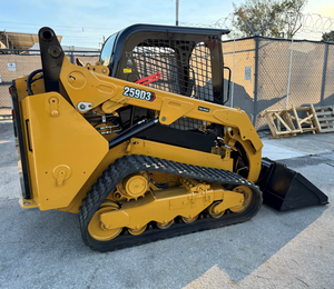 Premium Quality Used CAT 259D3 Compact Track Loader Crawler Skid Steer Loader 55KW Diesel Engine Enclosed Cab - Product Image 4