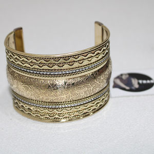 Big Cuff <b>Bracelet</b> Gold <b>Bracelet</b> <b>Butterfly</b> Cuff Rings Etching Arm Cuff Woven <b>Bracelet</b> From Tradnary - Product Image 1