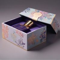 Boîte d'emballage de parfum de luxe |   Boîte cadeau magnétique rigide de qualité supérieure pour flacon de parfum, logo personnalisé, emballage cosmétique élégant