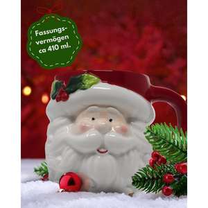 Taza 3D de Gran Capacidad (400 ml) con Diseño de Santa Claus, Apta para Lavavajillas y Microondas, Diseño Nórdico para Espresso y Regalos - Product Image 6