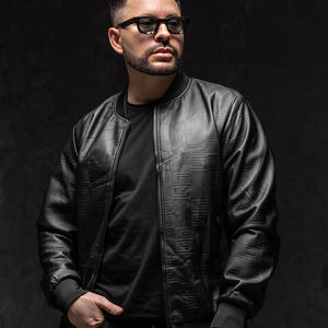 Chaquetas de Cuero Estilo Bomber Vintage Personalizadas para Hombre - Product Image 1