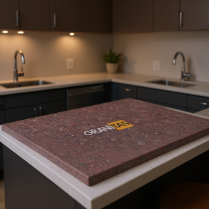 Encimeras de Piedra Natural para Baño y Cocina Personalizadas - Granito Carrara Calacata Pulido en Tamaños Prefabricados para Hoteles - Product Image 3