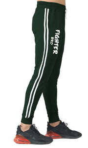 Pantalon en molleton de coton pour homme, respirant, matière douce et flexible, coupe chaude, adapté à la course à pied, au fitness, à la salle de sport et au style de vie streetwear - Product Image 4