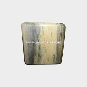 Cube Tamarind Wood Ottoman Solide Design Antique et Moderne Intérieur et Extérieur Salon et Siège de Meubles de Parc - Product Image 4