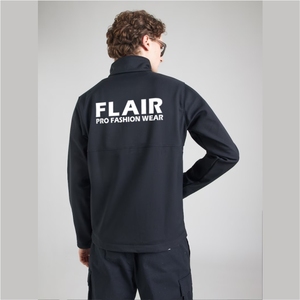 Men's Wholesale Softshell Jacket Windproof and Waterproof Breathable Plain <b>Coat</b> Streetwear Style with Embroidered Technics - Product Image 3