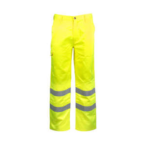 Pantalon de travail de sécurité sur mesure direct de l'usine uniforme réfléchissant étanche avec logo vente de pantalons de travail à bas prix - Product Image 2