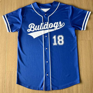 Sublimación Transferencia Softball Desgaste Uniformes de béisbol personalizados Diseños Jersey Camiseta de béisbol - Product Image 2