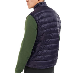 Gilet matelassé grande taille coupe ajustée pour l'hiver, chaud, épais et élastique, avec bras entier, sans manches, gilet matelassé - Product Image 2