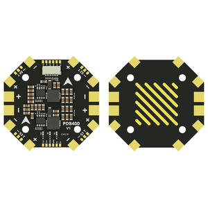 Carte de distribution <span class=keywords><strong>d</strong></span>'alimentation Aocoda-RC PDB400 400A 8S à courant élevé avec ampèremètre et double BEC pour drone de course X-Class - Product Image 2