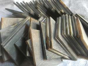 Placa de cuerno de vaca Africana La mejor calidad Placas de cuerno de carnero Fabricante hecho a mano Diseño personalizado Placa de cuerno de búfalo Precio barato - Product Image 3