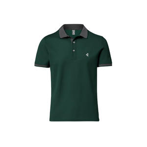 Camiseta de manga corta de verano transpirable de alta calidad para hombre, camiseta bordada de media manga para hombre, Polo para hombre, Polo de diseño personalizado - Product Image 2