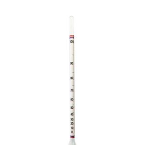 Alcoholímetro de Vidrio AEK-Tech 0-100-K102.005, Hidrómetro para Mezclas de Etanol y Agua Pura, Destilación - Product Image 5
