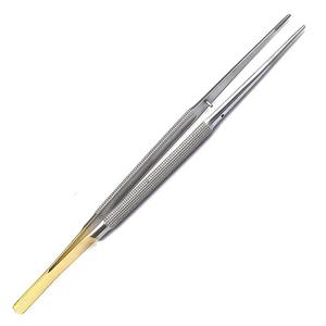 3 fórceps de microcirugía Castroviejo de 7 "(18cm) Sature/Tijeras/portaagujas curvo/fórceps TC de Zuol - Product Image 6