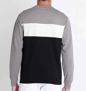OEM taille personnalisée sweatshirts pour hommes vêtements d'hiver respirant manches longues couleur unie sweatshirts pour hommes - Product Image 2