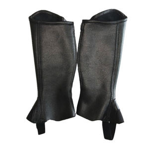 Chaps en cuir personnalisables pour femmes - Haute qualité, respirant, confortable, utilisation équestre en plein air, design luxueux, chaps en cuir - Product Image 5