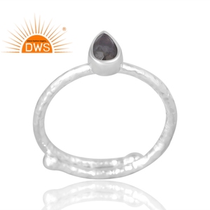 Best Selling 925 Sterling Silver Natural <b>Labradorite</b> Gemstone <b>Ring</b> Custom Jewelry For Women Gift For Her - Product Image 1