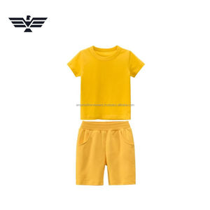 Men Solid Custom Color T-Shirt & Shorts Set Summer Casual Outfit Soft Cotton 2-Piece Clothing Set <b>Heat</b>-Transfer Printed - Product Image 4