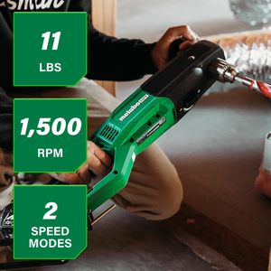 36V MultiVolt Cordless 1/2\" High <b>Power</b> Right Angle Drill Ergonomic Design 2-Speed Modes Nickel Plated Chuck <b>Tool</b> Body Only 800W - Product Image 2