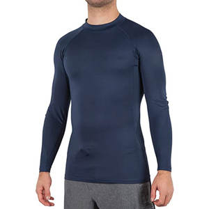 OT Elling SH ush uard en UU Ize Comfortable itompression ititness Ash uard ONG leeve Men BJ Mash Ash ash - Product Image 1