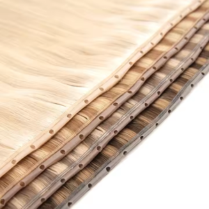 Fabbrica senza soluzione di continuità XO invisibile geniale trama europea ghiaccio colore bianco Micro Loop pelle invisibile tessuto <span class=keywords><strong>capelli</strong></span> extension con foro - Product Image 5