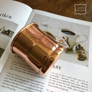 Gobelet classique en cuivre Moscow Mule avec poignée de voyage pour boissons froides en déplacement pour la rentrée des classes - Product Image 5