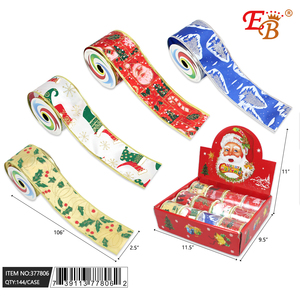 2.5 "X106" ริบบิ้นคริสต์มาส144/12/12/CS - Product Image 1
