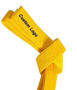 Ceinture de Taekwondo BJJ pour entraînement professionnel d'arts martiaux Logo personnalisé Ceinture de Jiu Jitsu à coupe réglable Meilleure vente en gros - Product Image 5