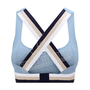 Sujetador deportivo de talla grande de la mejor calidad para mujer, cómodo, sin costuras, transpirable, fácil de usar, patrón estampado para correr, uso en el gimnasio - Product Image 6