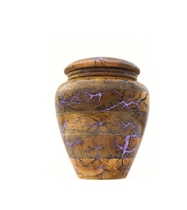 Adult Cremation Urns Wooden for <b>Ashes</b> Threaded Lid Funeral Urn for Human <b>Ashes</b> or <b>Pet</b> <b>Ashes</b> Container - Product Image 1