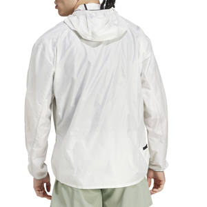 Veste coupe-vent pour homme 2026 avec logo personnalisé, 100% polyester, style décontracté, blouson long avec fermeture éclair, épaisseur fine - Product Image 4