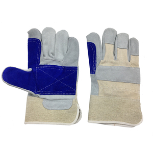 Gants de soudage industriel Gants électriques de soudage antidérapants en cuir véritable Gants longs Protection du poignet Gants de soudage - Product Image 2