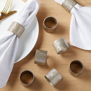 Servilletero de metal hecho a mano artístico para decoración de mesa en cocina comedor sala de estar restaurantes oficinas cafés - Product Image 3