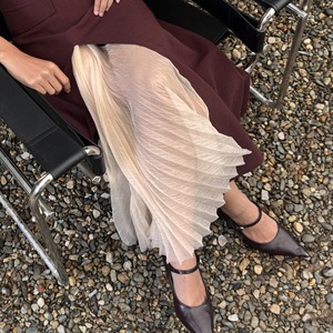 Vestido Midi Casual Estructurado con Corsé, Cuello Redondo, Manga Corta, Corte Holgado, Color Sólido, Marca AnyShape, para Mujer, ODM - Product Image 2