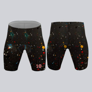 Conjuntos personalizados de porristas, camisetas cortas negras y amarillas, pantalones cortos, uniforme de sublimación deportiva con uniformes de alegría, ropa de práctica - Product Image 5