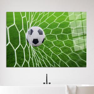 Personalized Football Canvas Art: Boy Room Wall <b>Decor</b>, <b>Valentines</b> Gift,TEMPERED GLASS ART - Product Image 1