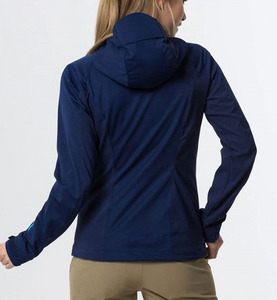 Chaqueta Softshell de Alta Calidad para Mujer, Impermeable, Cortavientos, Transpirable, con Capucha y Botones, de Poliéster, para Invierno, Montaña y Senderismo - Product Image 2