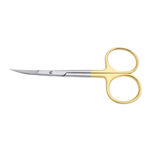 Ciseaux de manucure à tête incurvée à pointe fine outil de maquillage des sourcils et des cils - Product Image 5